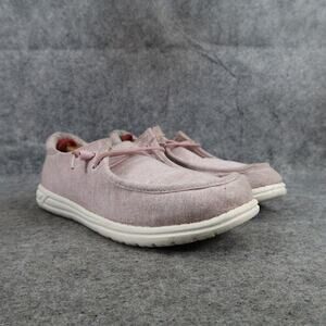Crevo Shoes Womens 6 Slip On Sneaker Casual Kimmy Lifestyle Moc Comfort Mid Pink